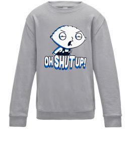 Детский Свитшот Стьюї Oh shut up Детский Свитшот Стьюї Oh shut up