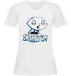 Женская футболка Стьюї Oh shut up Белый Женская футболка Стьюї Oh shut up Белый фото