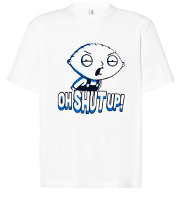 Футболка Оверсайз Стьюї Oh shut up Футболка Оверсайз Стьюї Oh shut up