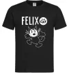 Мужская футболка Felix посміхається Черный фото