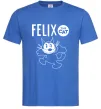 Мужская футболка Felix посміхається Ярко-синий фото