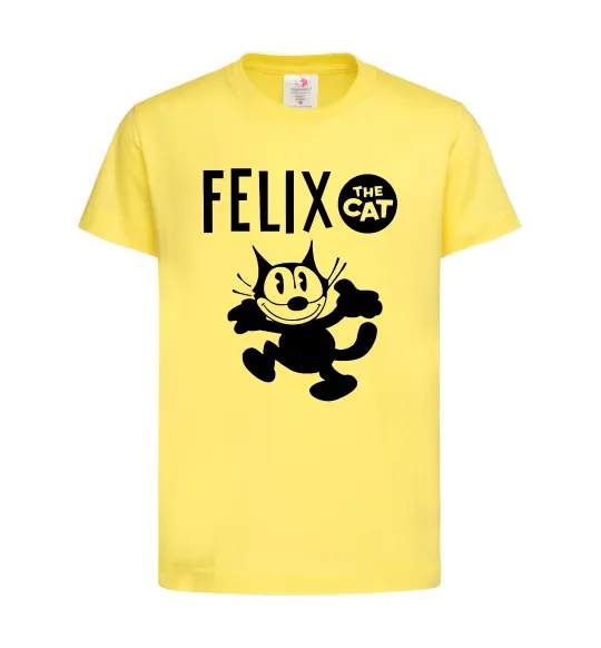 Детская футболка Felix посміхається Лимонный фото