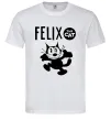 Мужская футболка Felix посміхається Белый фото