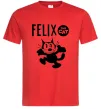 Мужская футболка Felix посміхається Красный фото
