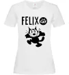 Женская футболка Felix посміхається Белый фото