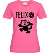Женская футболка Felix посміхається Ярко-розовый фото