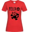 Женская футболка Felix посміхається Красный фото