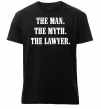 Мужская премиум футболка The lawyer Черный Мужская премиум футболка The lawyer Черный фото