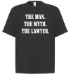 Футболка Оверсайз The lawyer Черный Футболка Оверсайз The lawyer Черный фото