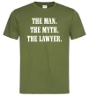 Мужская футболка The lawyer Оливковый Мужская футболка The lawyer Оливковый фото