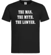 Мужская футболка The lawyer Черный Мужская футболка The lawyer Черный фото