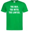 Мужская футболка The lawyer Зеленый Мужская футболка The lawyer Зеленый фото