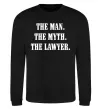 Свитшот The lawyer Черный Свитшот The lawyer Черный фото
