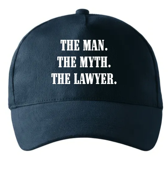 Кепка The lawyer Темно-синий фото