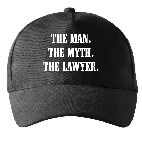 Кепка The lawyer Черный фото