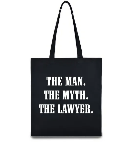 Эко-сумка The lawyer Черный фото
