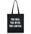 Эко-сумка The lawyer Черный Эко-сумка The lawyer Черный фото