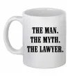 Чашка керамическая The lawyer Белый Чашка керамическая The lawyer Белый фото