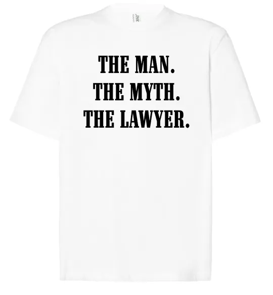 Футболка Оверсайз The lawyer Белый фото