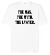 Футболка Оверсайз The lawyer Белый Футболка Оверсайз The lawyer Белый фото