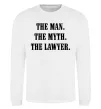Свитшот The lawyer Белый Свитшот The lawyer Белый фото