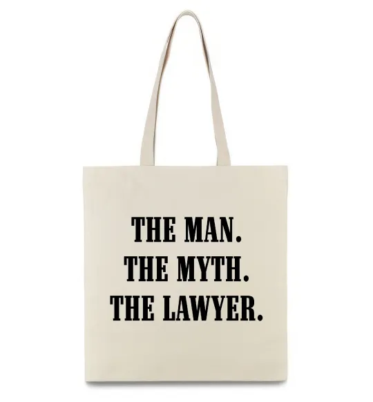 Эко-сумка The lawyer Бежевый фото