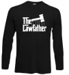 Лонгслив The lawfather Черный Лонгслив The lawfather Черный фото