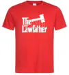 Мужская футболка The lawfather Красный Мужская футболка The lawfather Красный фото