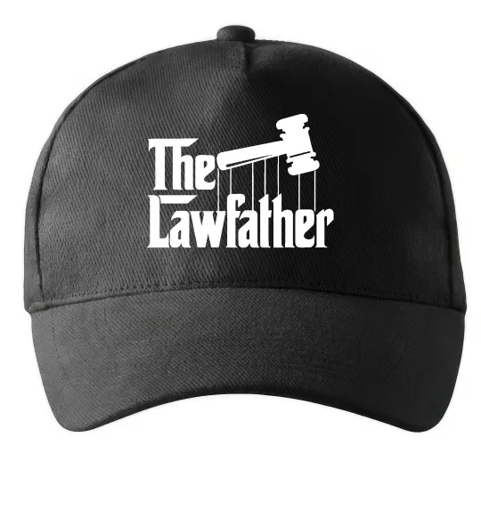 Кепка The lawfather Черный фото