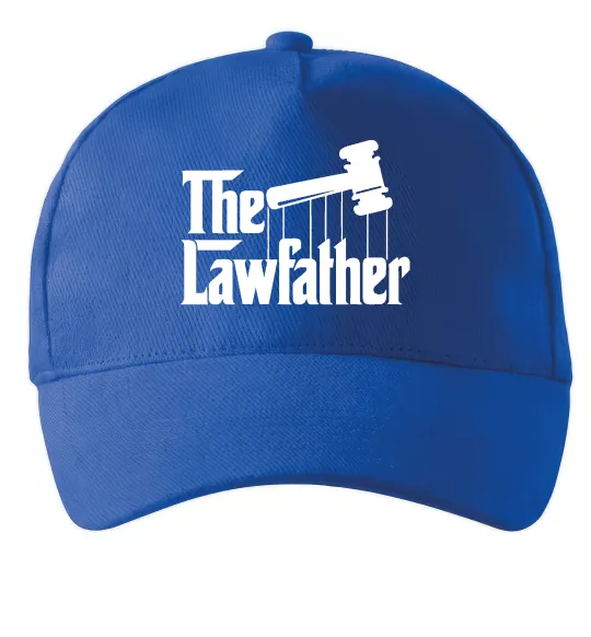 Кепка The lawfather Ярко-синий фото