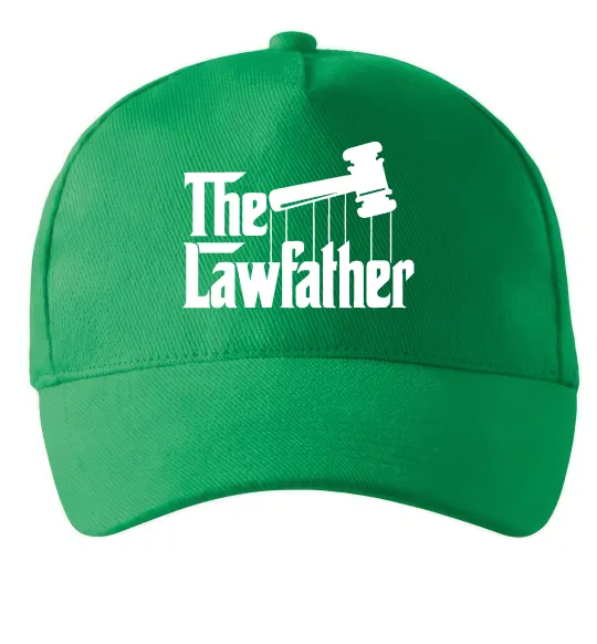 Кепка The lawfather Зеленый фото