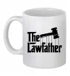 Чашка керамическая The lawfather Белый Чашка керамическая The lawfather Белый фото