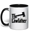 Чашка с цветной ручкой The lawfather Черный Чашка с цветной ручкой The lawfather Черный фото
