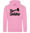 Мужская толстовка (худи) The lawfather Розовый Мужская толстовка (худи) The lawfather Розовый фото