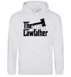 Мужская толстовка (худи) The lawfather Серый меланж Мужская толстовка (худи) The lawfather Серый меланж фото