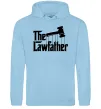 Мужская толстовка (худи) The lawfather Голубой Мужская толстовка (худи) The lawfather Голубой фото