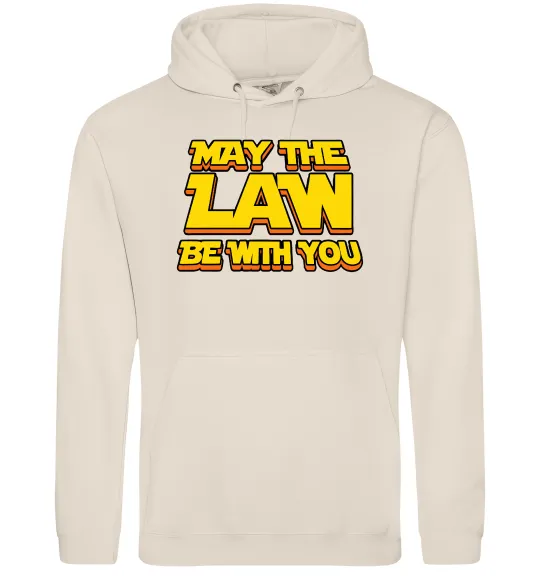 Женская толстовка (худи) May the law be with you Таш фото