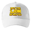 Кепка May the law be with you Белый Кепка May the law be with you Белый фото