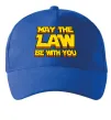 Кепка May the law be with you Ярко-синий Кепка May the law be with you Ярко-синий фото
