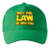 Кепка May the law be with you Зеленый Кепка May the law be with you Зеленый фото