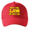 Кепка May the law be with you Красный Кепка May the law be with you Красный фото