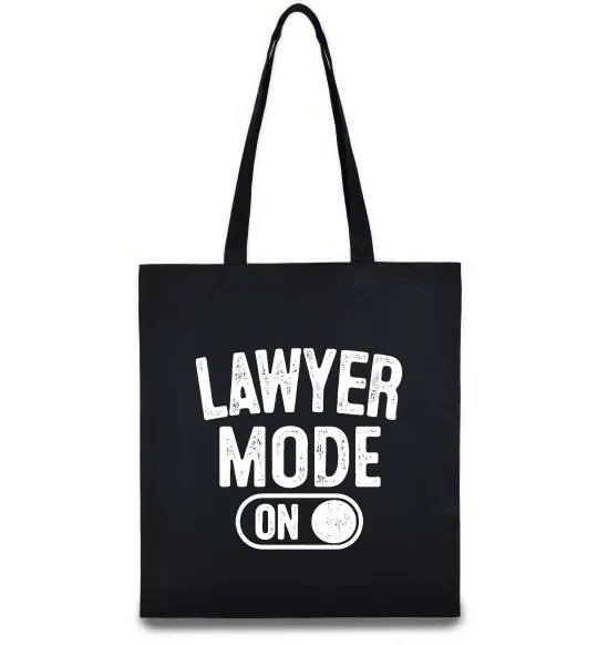Эко-сумка Lawyer mode Черный фото