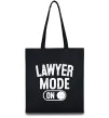 Эко-сумка Lawyer mode Черный Эко-сумка Lawyer mode Черный фото