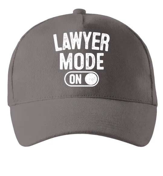 Кепка Lawyer mode Серый фото