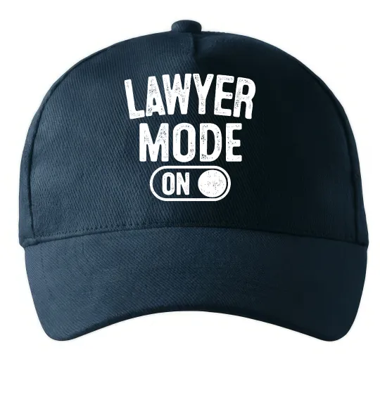 Кепка Lawyer mode Темно-синий фото