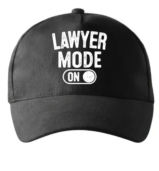 Кепка Lawyer mode Черный фото