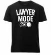 Мужская премиум футболка Lawyer mode Черный Мужская премиум футболка Lawyer mode Черный фото