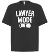 Футболка Оверсайз Lawyer mode Черный Футболка Оверсайз Lawyer mode Черный фото