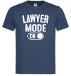 Мужская футболка Lawyer mode Темно-синий Мужская футболка Lawyer mode Темно-синий фото