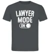 Мужская футболка Lawyer mode Графит Мужская футболка Lawyer mode Графит фото